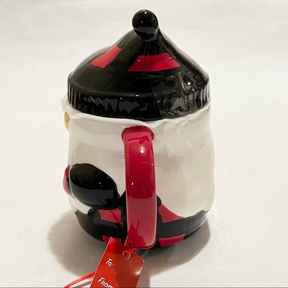 Lang Winter/Christmas Gnome Ceramic Mug With Hat Topper - Picture 2 of 10